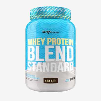 Imagem do produto Whey Protein Blend 900G Brn Foods Sabor: Chocolate