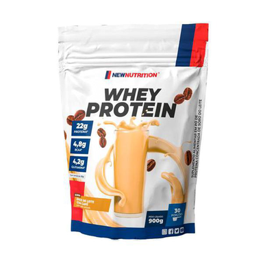 Imagem do produto Whey Protein Concentrado 900G Doce De Leite Com Café Newnutrition