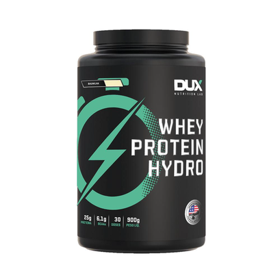 Whey Protein Hydro Baunilha Pote 900G Dux Nutrition
