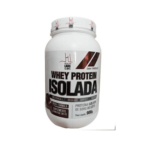 Whey Protein Isolada Chocolate 900G Health Labs