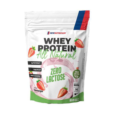Imagem do produto Whey Protein Zero Lactose All Natural Morango Newnutrition