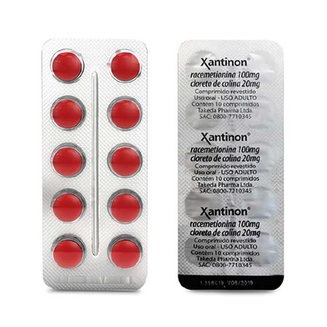 Imagem do produto Xantinon Com 10 Comprimidos
