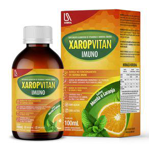 Imagem do produto Xaropvitan Imuno Solução Oral Sabor Menta E Laranja 100Ml