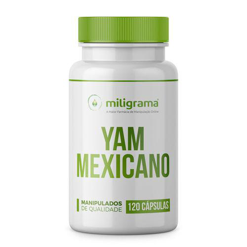 Imagem do produto Yam Mexicano 500Mg 120 Cápsulas