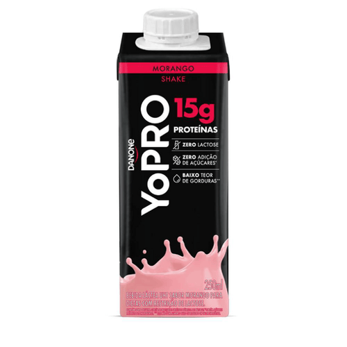 Imagem do produto Yopro Bebida Lactea Morango 250Ml