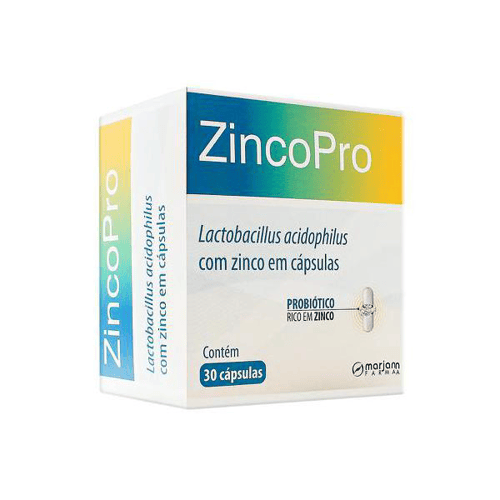 Zincopro Com 30 Cápsulas