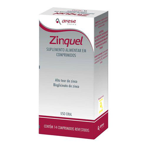 Imagem do produto Zinquel 20Mg Com 14 Comprimidos