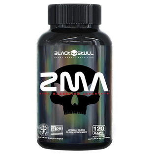 Imagem do produto Zma Polivitamínico Zinco, Magnésio E B6 120 Tablets Black Skull