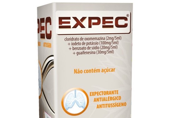 EXPEC 120 ML XAROPE - EXPECTORANTE - ANTIALÉRGICO - ANTITUSSÍGENO