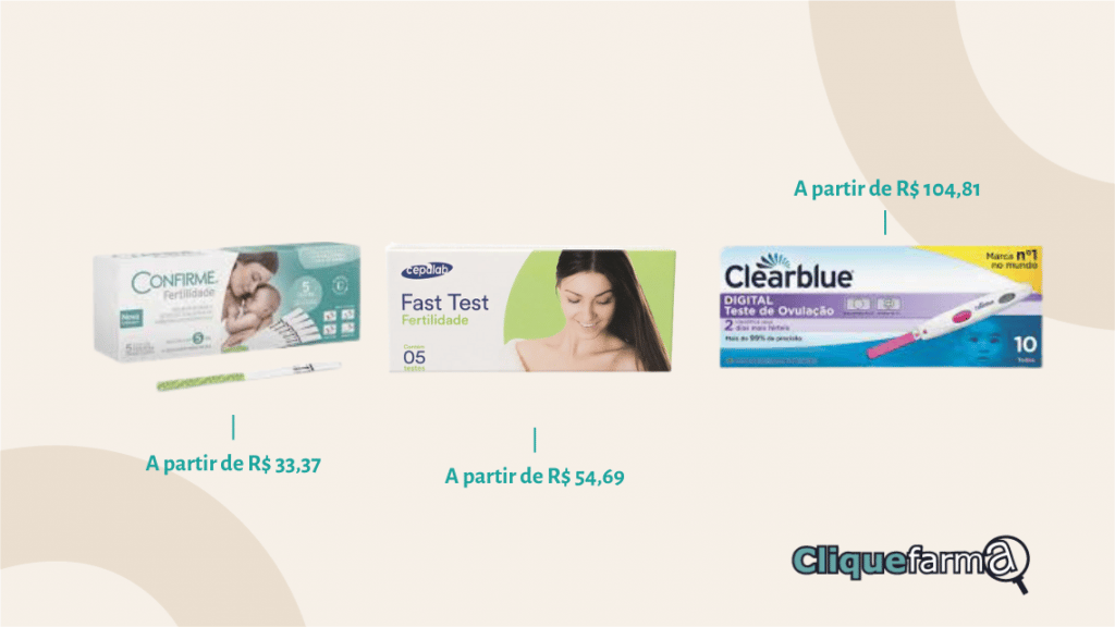 teste de ovulacao fertilidade ofertas