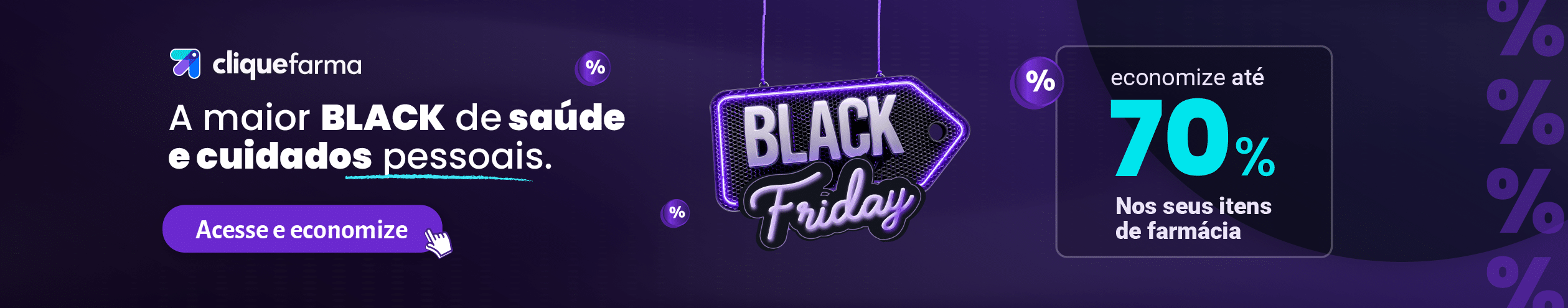 banner black friday CliqueFarma