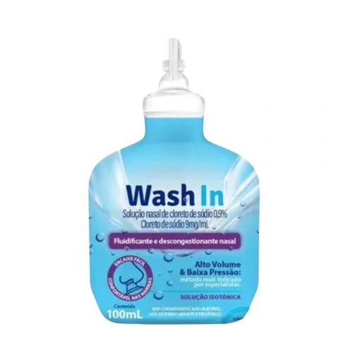 Solução Fisiol Nasal 100Ml Wash In