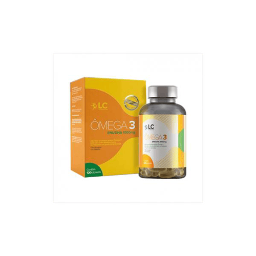 Lipocorp Ômega 3 1000 Mg Com 120 Cápsulas