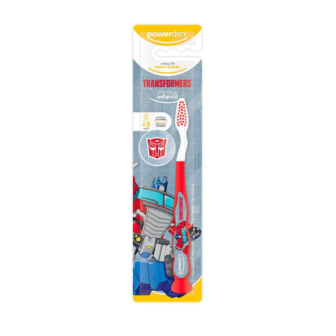 Imagem do produto Escova De Dente Infantil Powerdent Transformers 5+ Anos Com 1 Unidade 1 Unidade