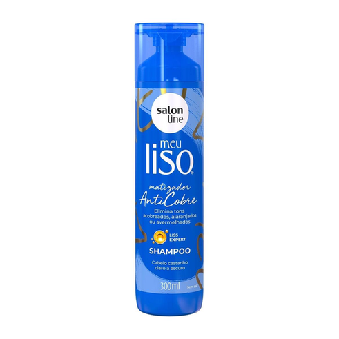 Shampoo Salon Line Meu Liso Matizador Anticobre 300Ml