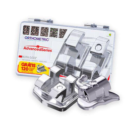 Imagem do produto 10.10.2927 Kit Promocional Bráquete De Aço Advanced Roth 0,022 100 Casos + 120 Tubos
