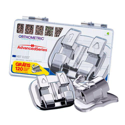 10.11.2913 Kit Promocional Bráquete De Aço Advanced Mbt 0,022 100 Casos + 120 Tubos