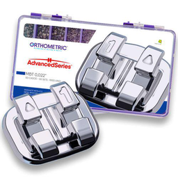 10.11.2950 Bráquete Metálico Advanced Series Mbt 0,022 50 Casos Orthometric