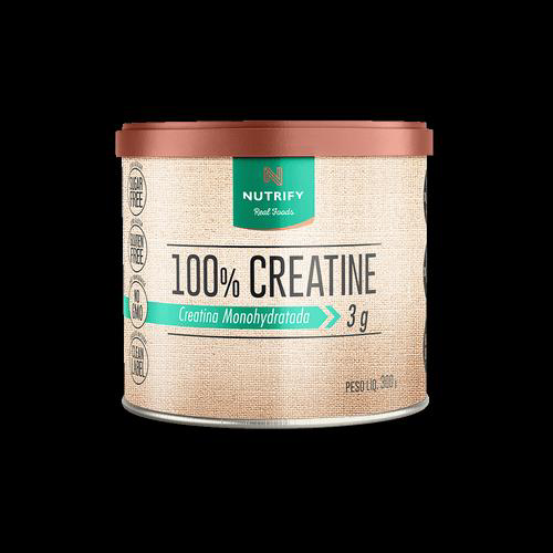 100% Creatine Lata 300G