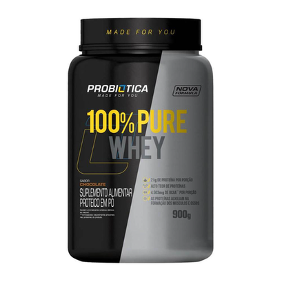 100% Pure Whey Probiotica Chocolate 900G