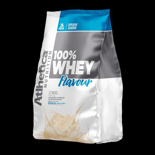 Imagem do produto 100% Whey Flavour Baunilha Pacote Atlhetica Nutrition