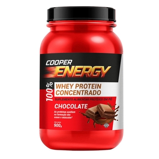 Imagem do produto 100% Whey Protein Concentrado Sabor Chocolate Cooper Energy 900G