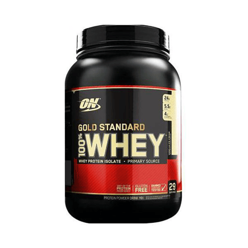 100% Whey Protein Gold Standard Baunilha 907G