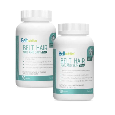 Imagem do produto 2X Belt Hair Nail And Skin Tamanho Família