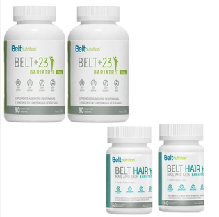 Imagem do produto 2X Belt+23 Bariatric Plus + 2X Belt Hair Nail Skin Bariatric Belt Nutrition