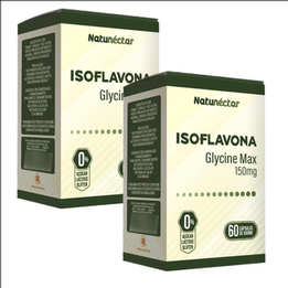 Imagem do produto 2X Isoflavona 150Mg 60 Cápsulas Natunéctar Gérmen De Soja