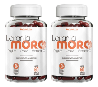 Imagem do produto 2X Laranja Moro Morosil 500Mg 60 Cápsulas Natunéctar