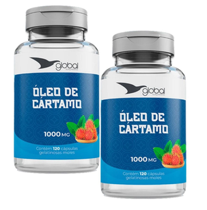 Imagem do produto 2X Óleo De Cártamo 1000Mg Por Cápsula 120 Caps. Suplementos