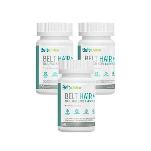 Imagem do produto 3X Belt Hair Nail And Skin Bariatric Belt Nutrition