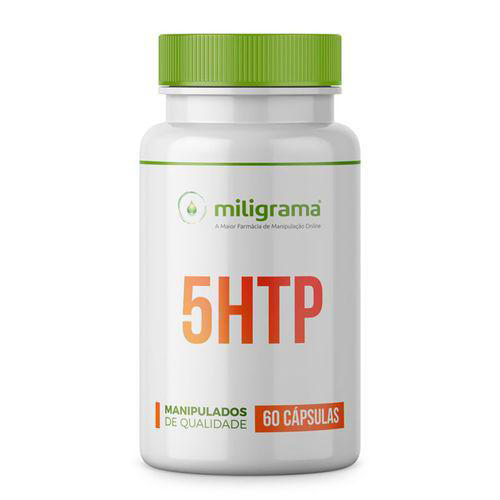 Imagem do produto 5 Htp 100Mg 60 Cápsulas Griffonia Simplicifolia