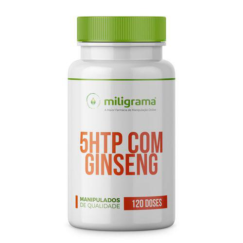 Imagem do produto 5 Htp 50Mg Com Ginseng 200Mg 120 Cápsulas