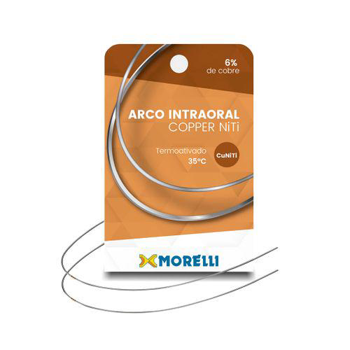 Imagem do produto 50.60.151 Arco Intraoral Copper Niti 35C Superior Redondo 0,40Mm .016 Morelli