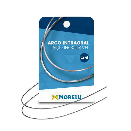 Imagem do produto 50.62.004 Arco Intraoral Superior Crni Retangular 0,48X0,63Mm .019X.025 Morelli