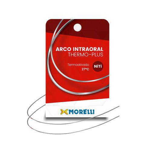 Imagem do produto 50.70.228 Arco Intraoral Thermo Plus Médio Niti Redondo 0,50Mm .020 Morelli
