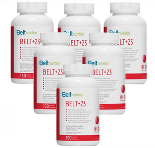 Imagem do produto 6X Belt+23 Morango150 Pastilhas Mastigáveis Belt Nutrition