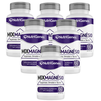 Imagem do produto 6X Mix Magnésio Treonato, Dimalato E Taurato Nutrigenes