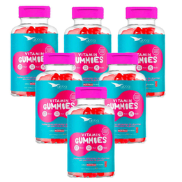 Imagem do produto 6X Vitamin Gummies Cabelos, Pele E Unhas Global 60 Gomas