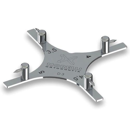 Imagem do produto 75.01.023 Marcador De Bandas Tipo Estrela 3,5Mm 5,0Mm Morelli