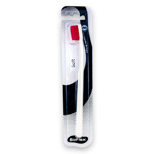 Imagem do produto 78.01.200 Escova Dental Bioflex Macia Branca/Pink Morelli