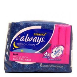 Imagem do produto Absorvente Always - Noturno Prot.total Abas 16Un