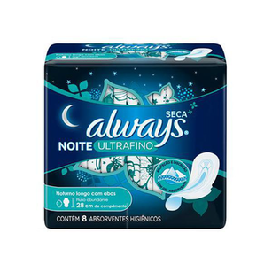 Imagem do produto Absorvente Always - Ultra Fino Noturno Abas C/8
