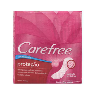 Imagem do produto Absorvente Carefree - S/Perf 40Un