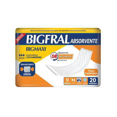 Imagem do produto Absorvente Geriatrico - Bigmaxi 20Un