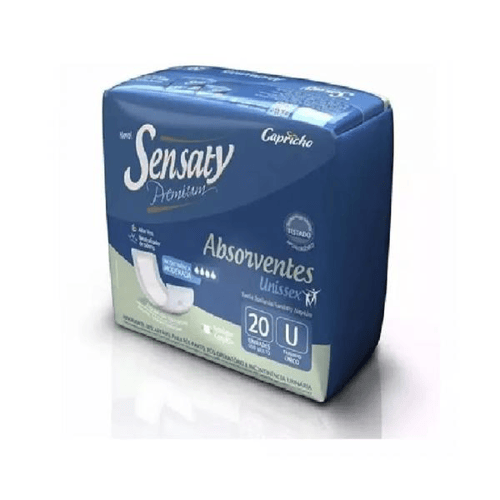 Imagem do produto Absorvente Geritrico Capricho Sensaty Premium Com 20 Unidades