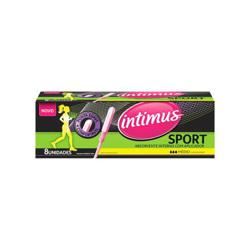 Imagem do produto Absorvente Interno Intimus Sport Médio 8 Unidades