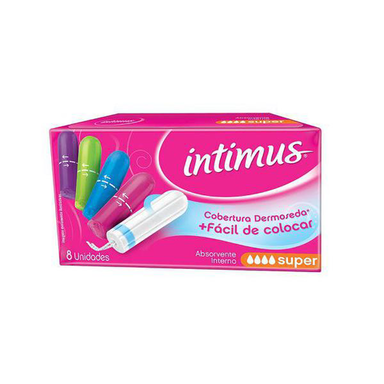 Absorvente Intimus - Gel Interno Super 8Un